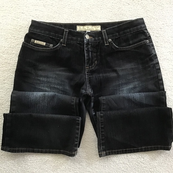 BELLA DAHL VINTAGE CHIC 28 BLACK JEANS BOOT CUT - Picture 2 of 9